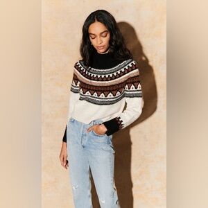 Saylor Ceylona Cropped Sweater SzL
